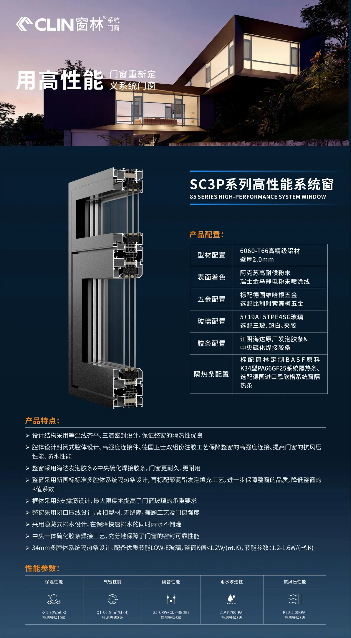 十大门窗品牌窗林门窗框扇齐平设计：美观与密封的双重优化 - 上海窗林门窗有限公司